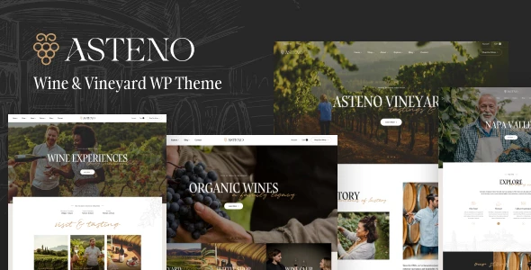 Asteno – Wine & Vineyard WP Theme